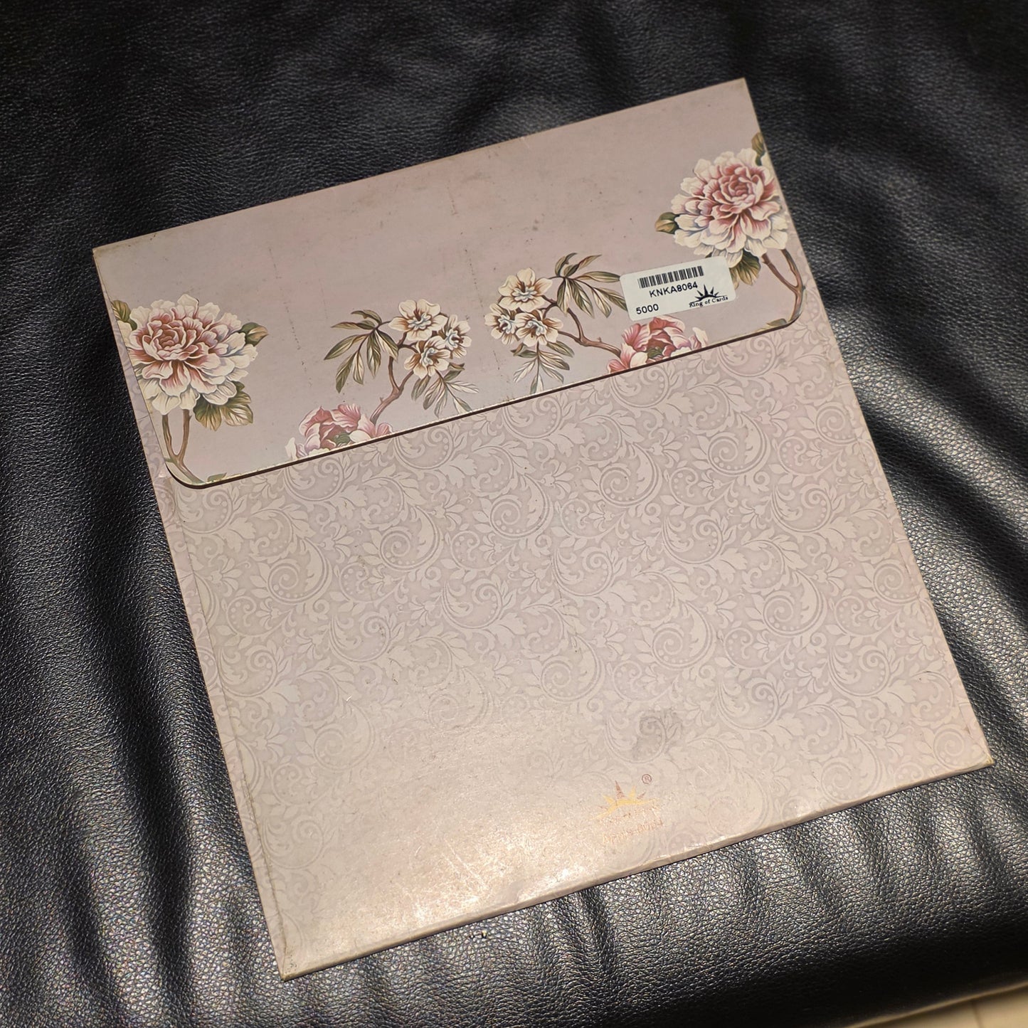 Vintage Floral Arch Wedding Invitation
