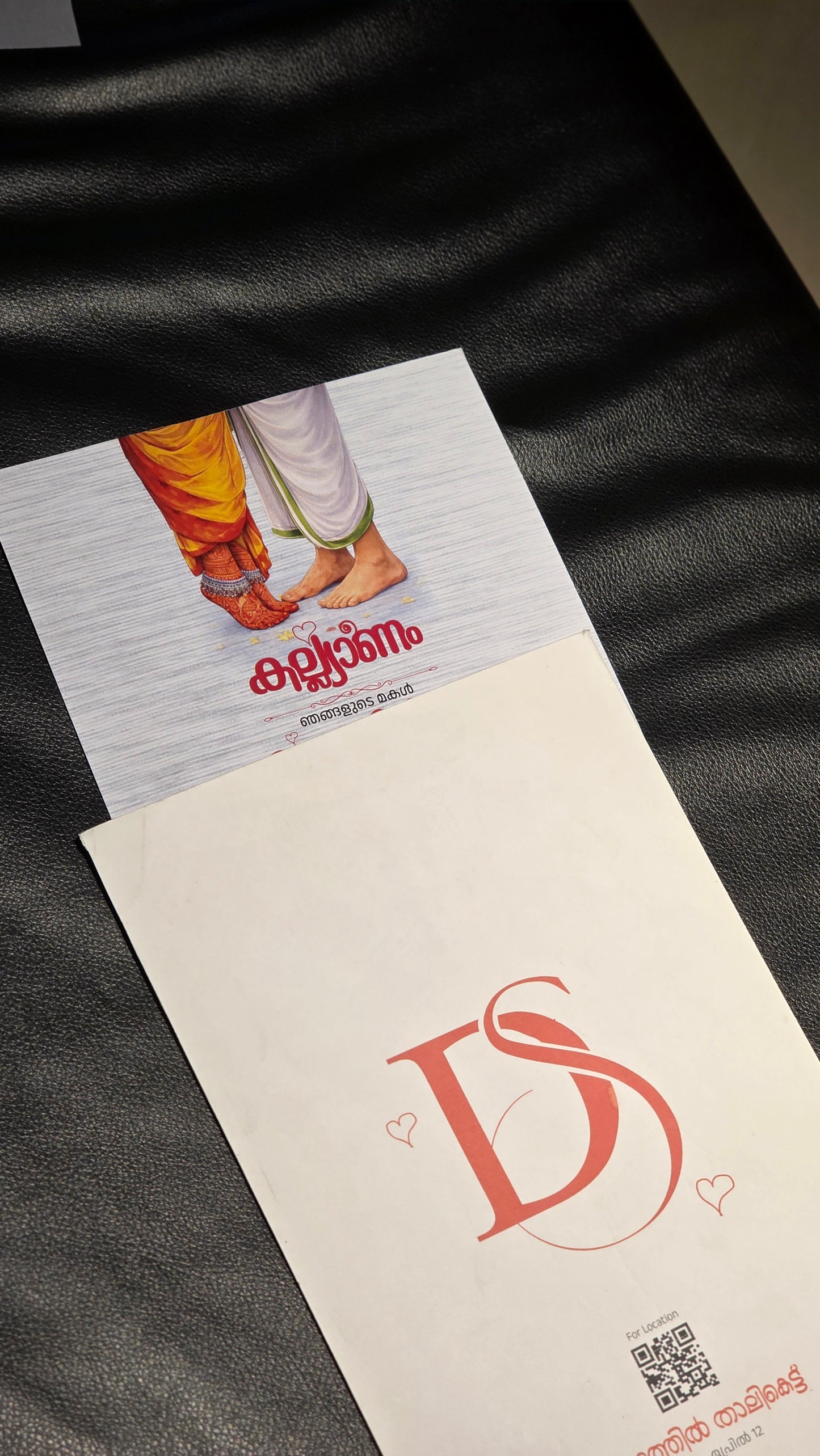 Traditional wedding Card Malayalam