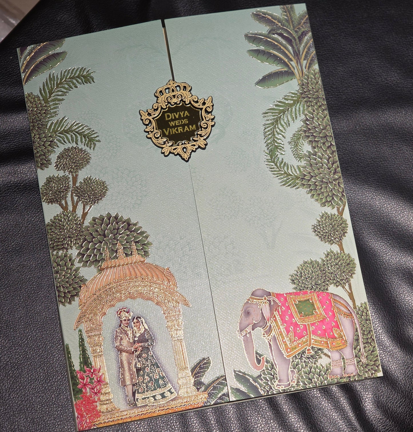 Royal Garden Wedding Invitation
