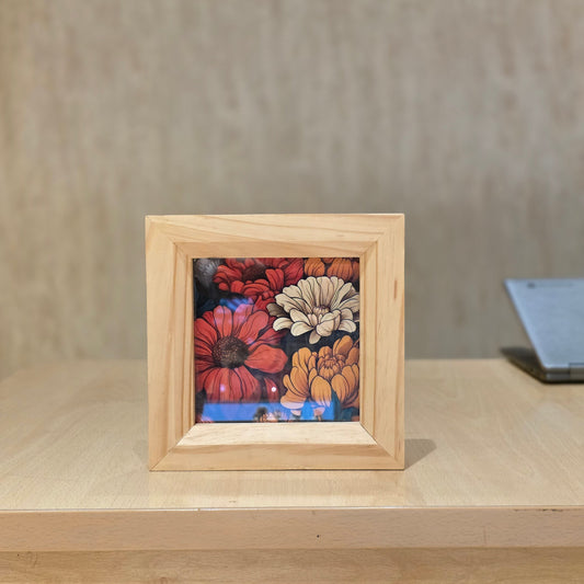 Mini Wooden Photo Frame