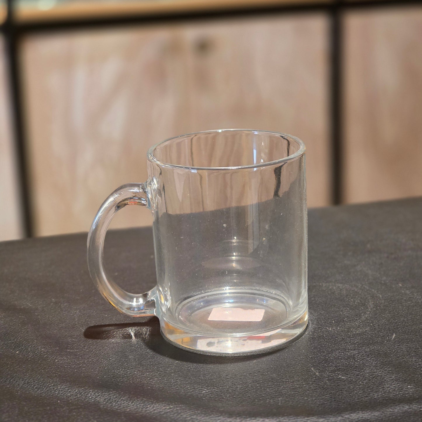 Customizable Glass Mug – Personalized Photo & Name Coffee Cup