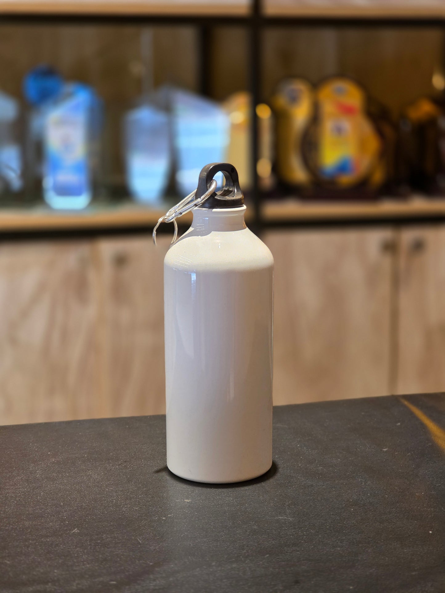 Personalized Carabiner Water Bottle – Custom Photo & Name Bottle