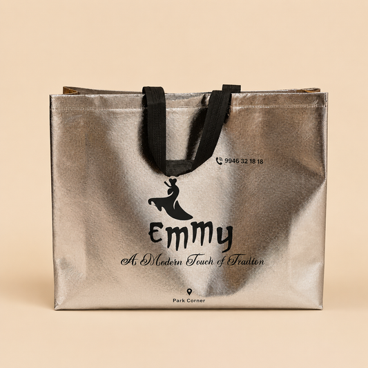 Custom Metallic Bag – Premium Branded Carry Bag