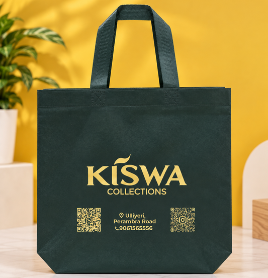 Green Custom printed BOPP Bag