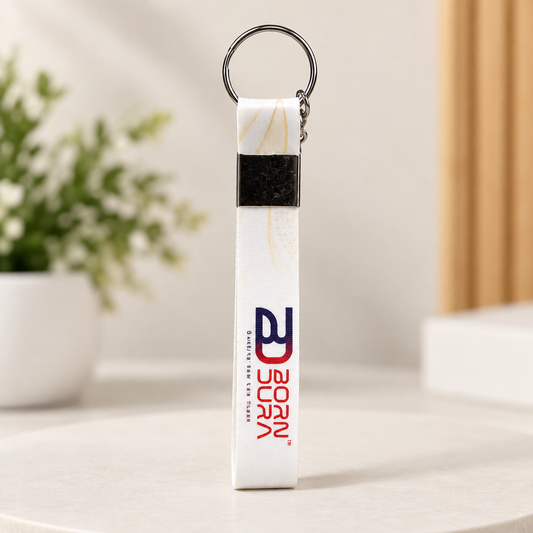 Custom Ribbon Keychains | Personalized Branded Ribbon Keychains