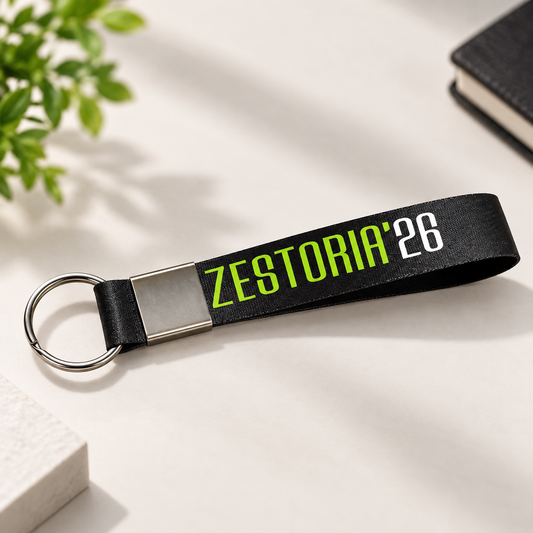 Custom Programme  Ribbon Keychains