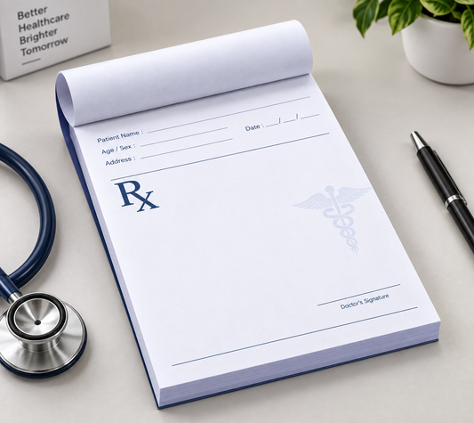 Custom Doctor Prescription Book