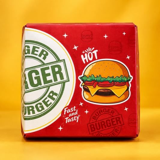 Custom Printed Burger Boxes – Make Your Brand Stand Out