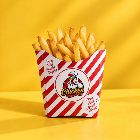 Custom Printed French Fry Boxes