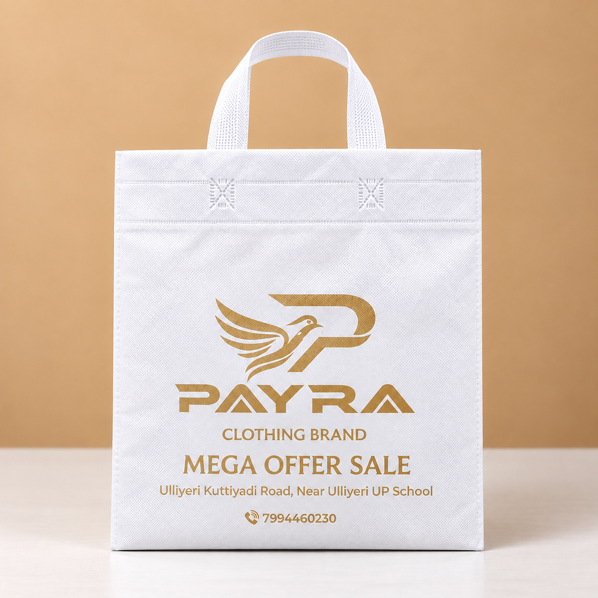 Custom Printed Non-Woven Carry Bags