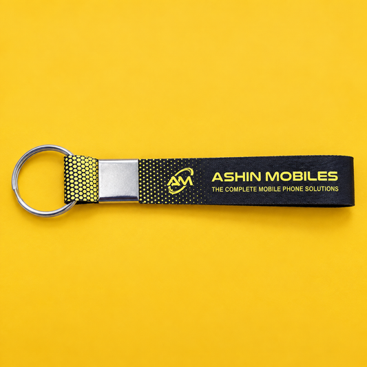 Custom Printed Ribbon Keychain