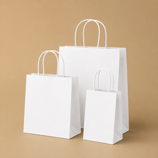 White Plain Paper Bag