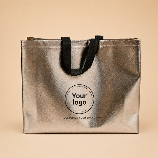 Custom Metallic Bag – Premium Branded Carry Bag