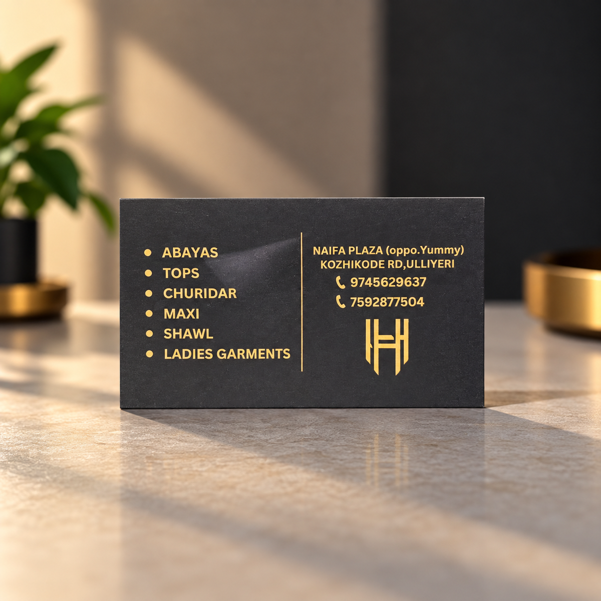 Custom-Visiting Card