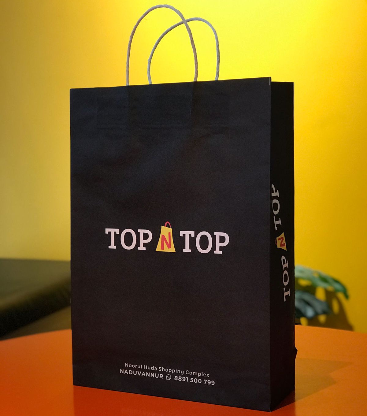 Multi Color-Printed Paper Bag