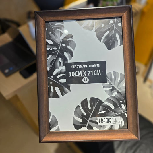 A4 Wooden Photo Frame – Customizable Frame